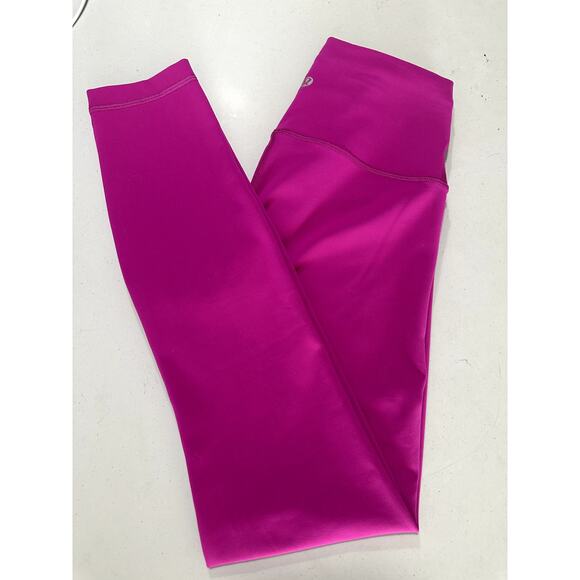 Lululemon Wunder Train High-Rise Tight 25" Size 4 Plum Purple - Picture 8 of 9